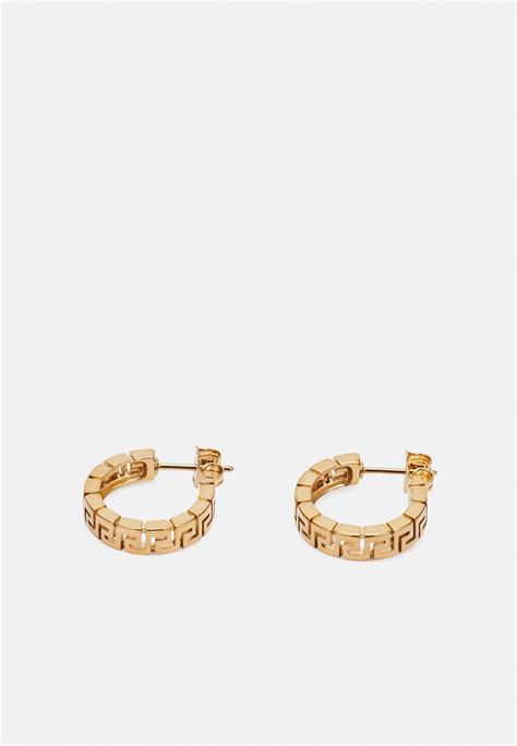 versace oorbellen|versace gold earrings men.